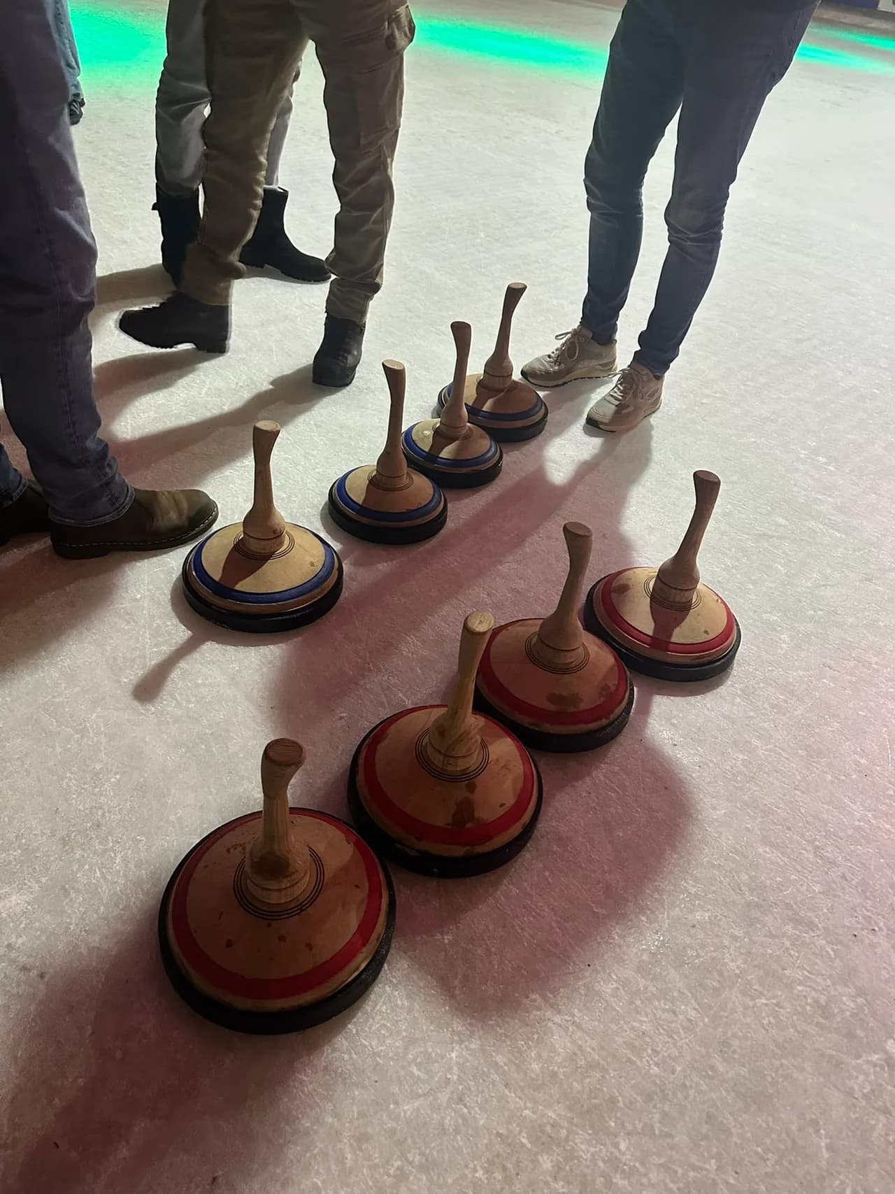 Curling Sweep & Hit